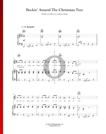 Rockin' Around The Christmas Tree Musik-Noten