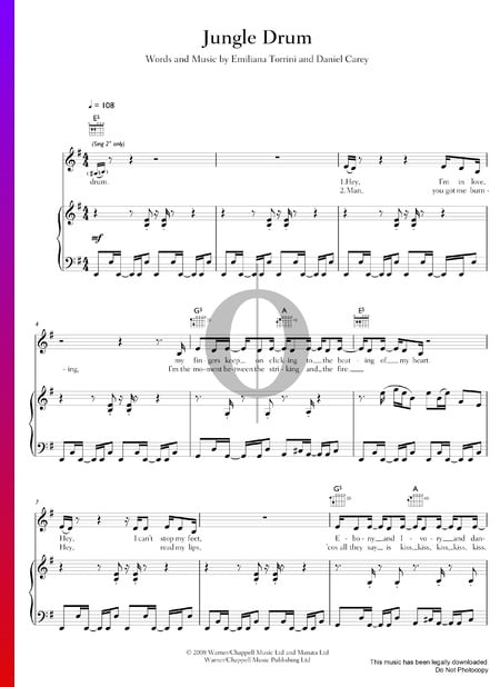 Jungle Drum Sheet Music