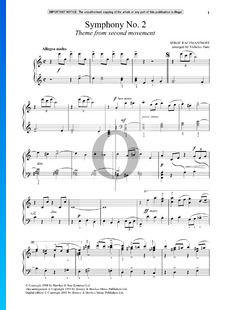 Symphony  in E Minor, Op. 27 No. 2: 2. Allegro molto (Theme)