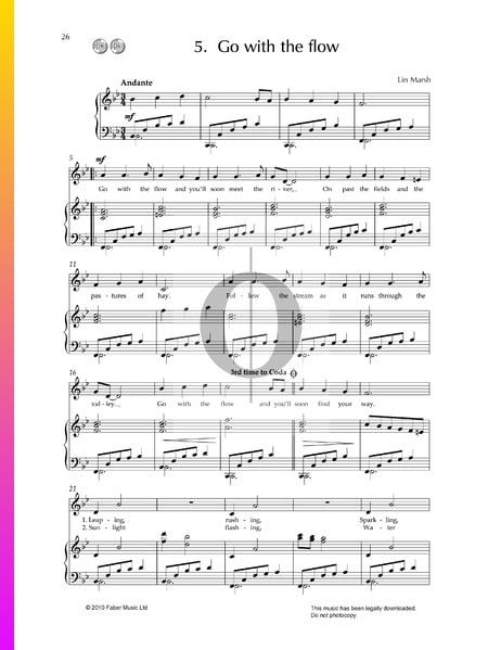 Go With The Flow Sheet Music