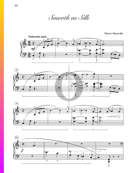 Smooth As Silk Musik-Noten