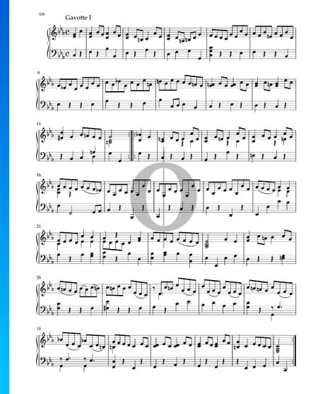 Suite en Do mineur, BWV 1011: 5. Gavotte I