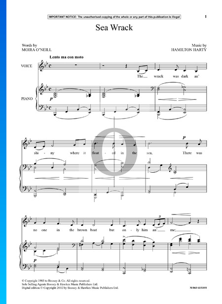 Sea Wrack Partitura