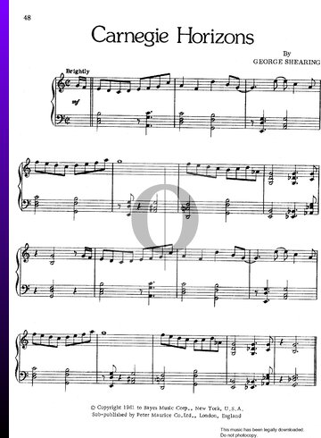 Carnegie Horizons Musik-Noten