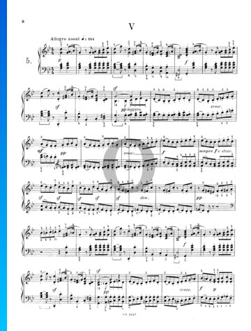 Kinderstück, Op. 72 No. 5 Sheet Music