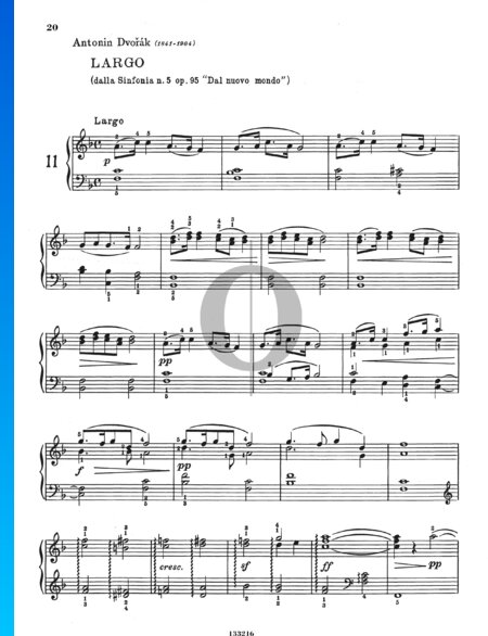 Sinfonía n.º 9 (Del Nuevo Mundo), Op. 95: 2. Largo