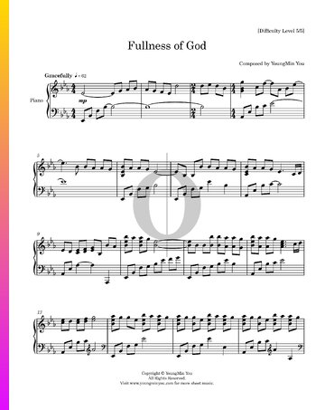 Fullness of God bladmuziek