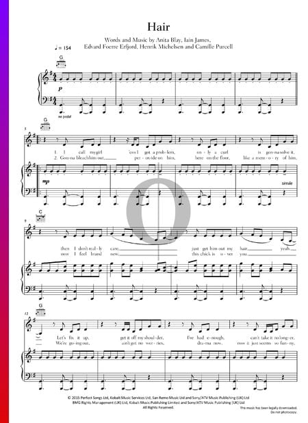 Hair Sheet Music