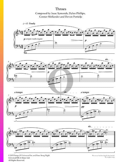 Throes Musik-Noten