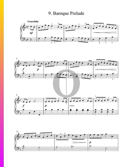 Baroque Prelude Partition