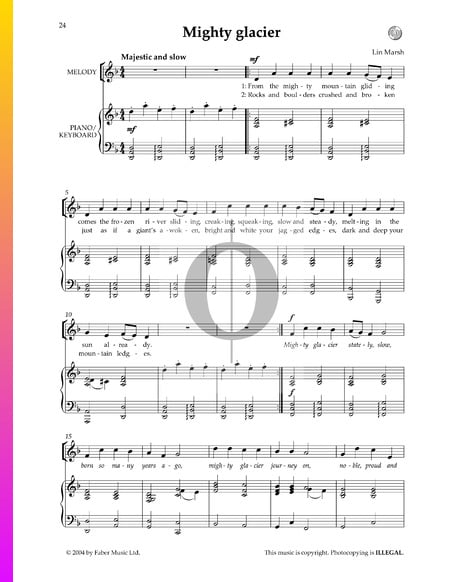 Mighty Glacier Sheet Music