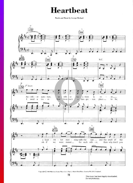 Heartbeat Sheet Music