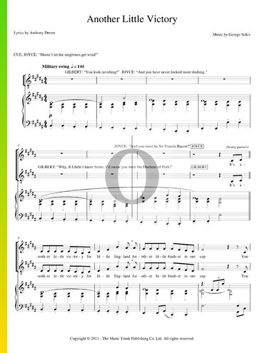 Another Little Victory Sheet Music