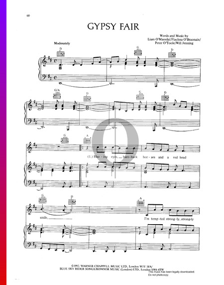 Gypsy Fair Sheet Music