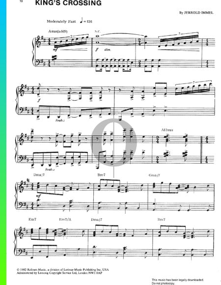 King's Crossing Musik-Noten