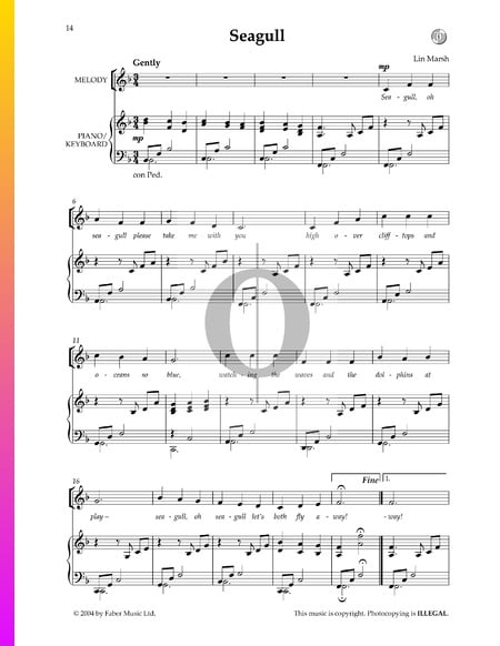 Seagull Sheet Music