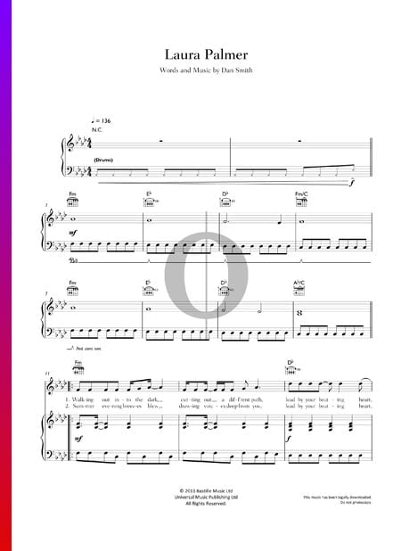 Laura Palmer Sheet Music