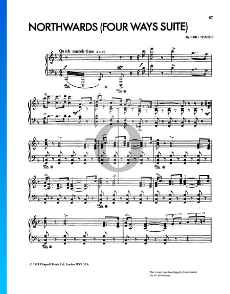 Four Ways Suite: Northwards Sheet Music