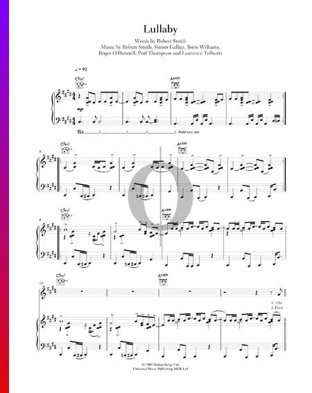 Lullaby Musik-Noten