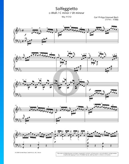 Solfeggietto C Minor, H.220