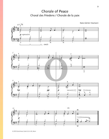 Chorale of Peace Sheet Music