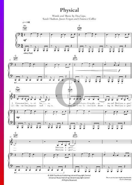 Physical Sheet Music