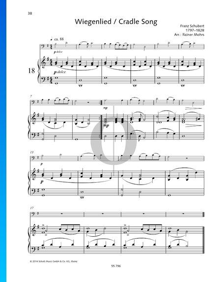 Wiegenlied, D.498 (Mille cherubini in coro)