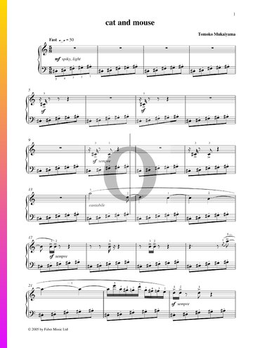Cat And Mouse Sheet Music
