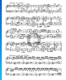 Variations Goldberg, BWV 988: Variatio 5. à 1 ô vero 2 Clav.