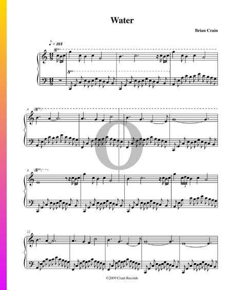 Water Musik-Noten