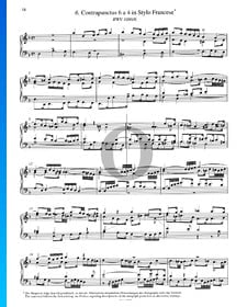 Contrapunctus 6, BWV 1080/6