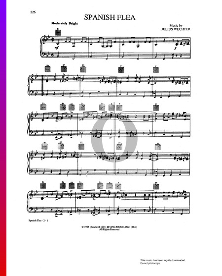 Spanish Flea Sheet Music