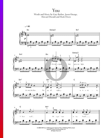 You Partitura