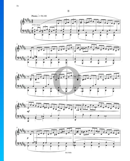 Sonata-Fantaisie No. 2 in G-sharp Minor, Op. 19: 2. Presto