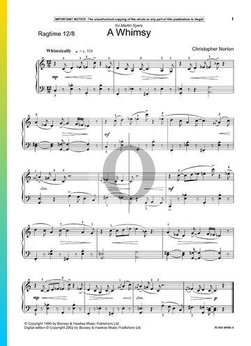 A Whimsy Sheet Music