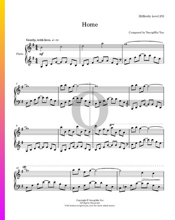 Home (YoungMin You) Sheet Music
