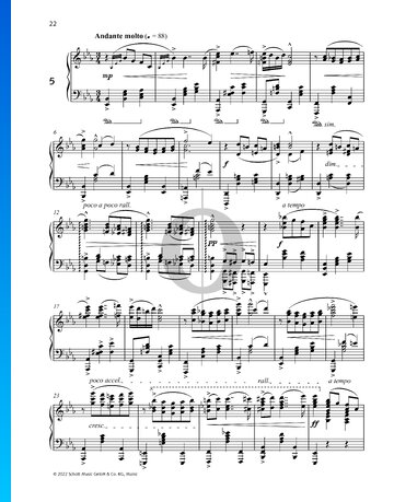 Waltz in E-flat Major, Op. 71 No. 5 Sheet Music