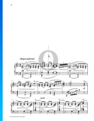 Cameo in D Major, Op. 56 No. 2 Sheet Music