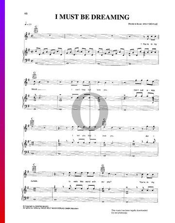 I Must Be Dreaming Sheet Music