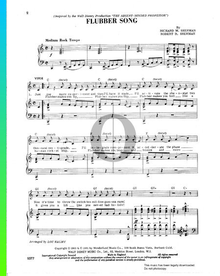 Flubber Song