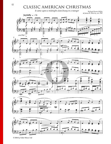Classic American Christmas Musik-Noten