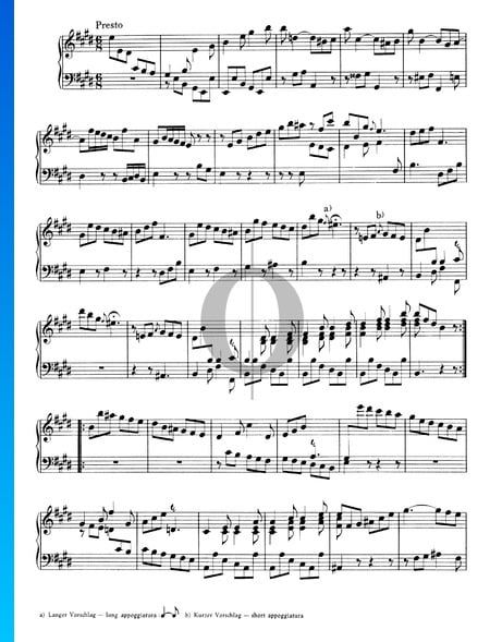 Sonata No. 3, Wq 48: 3. Presto