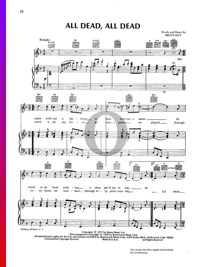 all-dead-all-dead-sheet-music-piano-guitar-voice-pdf-download-oktav