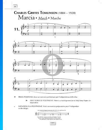 March Musik-Noten