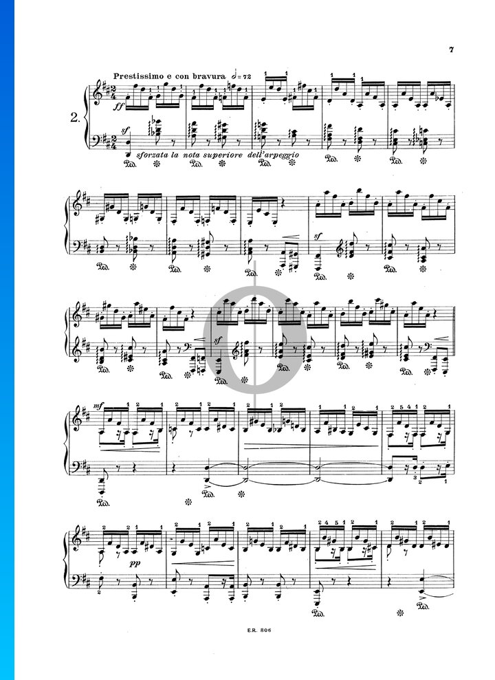 Novellette In D Major Op 21 No 2 Robert Schumann Piano Sheet Music