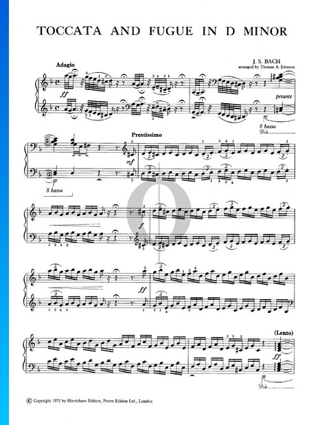 Toccata und Fuge d-Moll, BWV 565