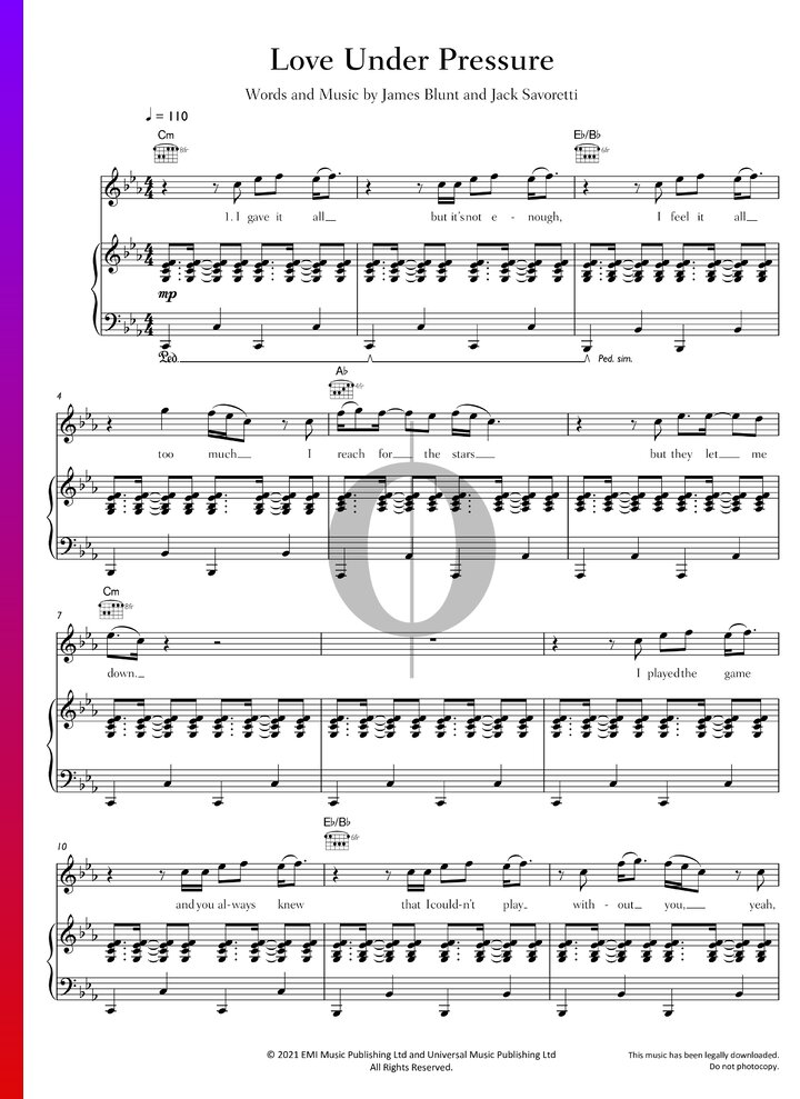 love-under-pressure-james-blunt-piano-sheet-music-oktav