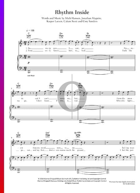 Rhythm Inside Musik-Noten