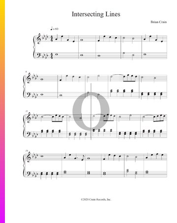 Intersecting Lines Partitura