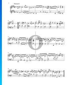 Partita in A Major, BWV 1006: 4. Menuet I, II